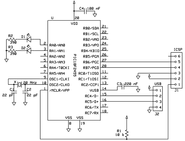 Le circuit électronique